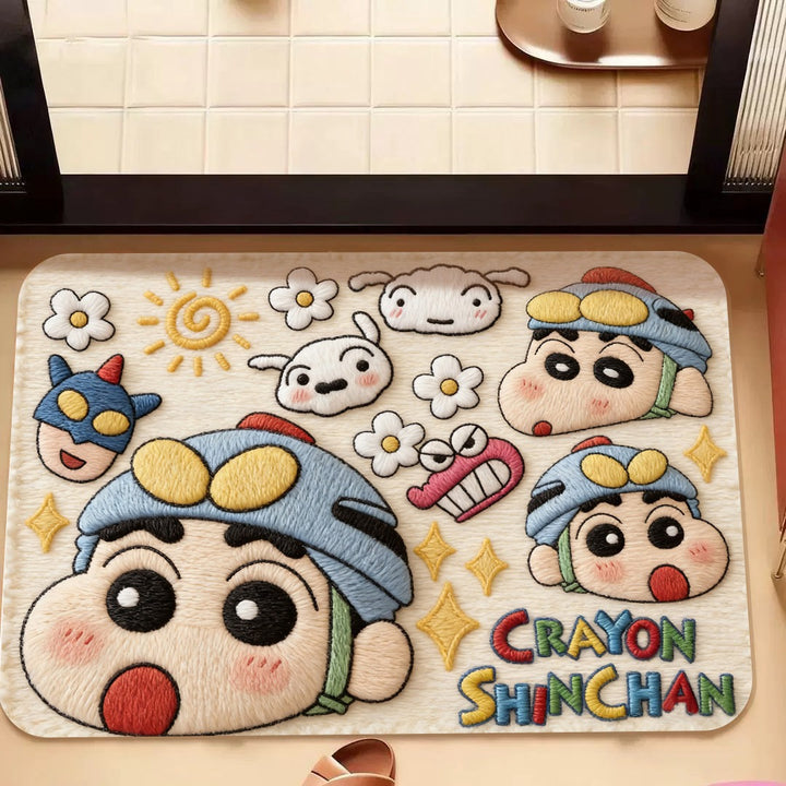 Cartoon-Themed Plush Area Mat Kalsten