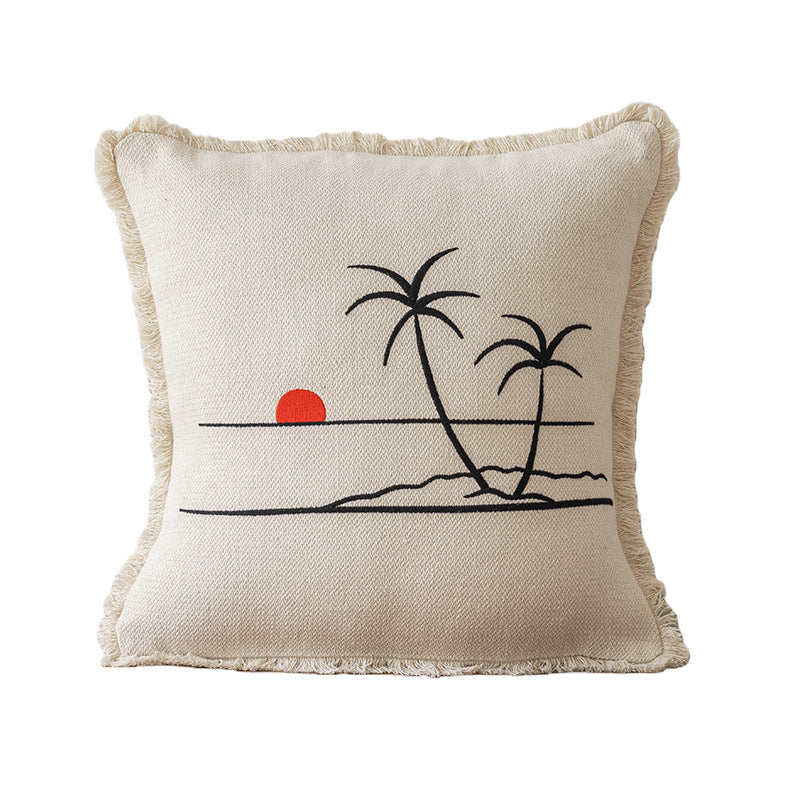 Decorative Coast Art Decorative Pillow