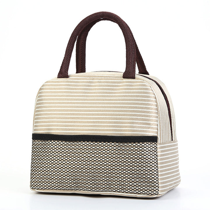 Insulated Striped Lunch Bag Kalsten