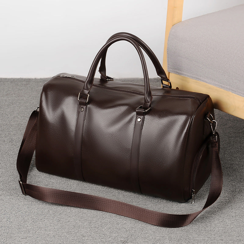 Premium Leather Travel Duffle Kalsten