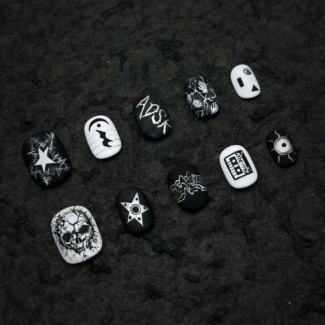 Artistic Abstract Finger Nail Art Set Kalsten