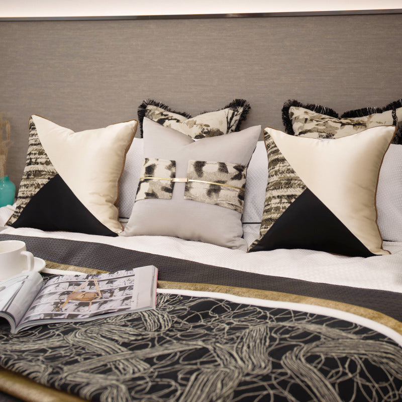 Artistic Landscape Print Decorative Cushion Cover