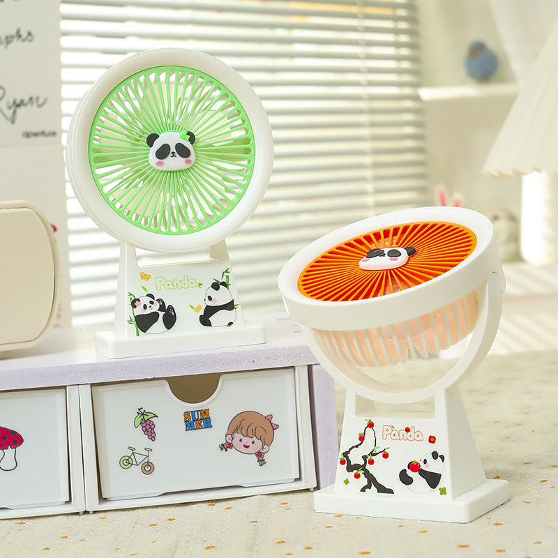 Ladies Portable Panda USB Desk Fan Kalsten