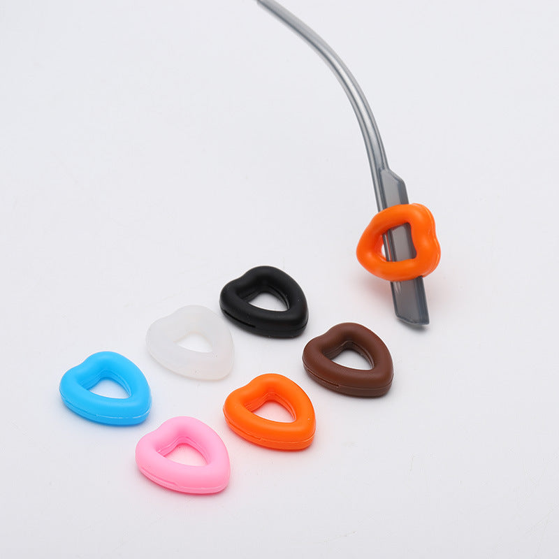 Heart-Shaped Silicone Eyewear Grip Pads Kalsten