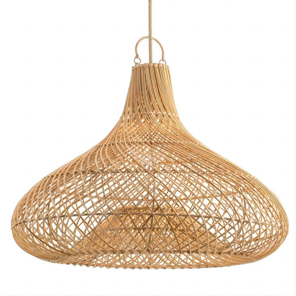 Decorative Hanging Light Made of Rattan Kalsten