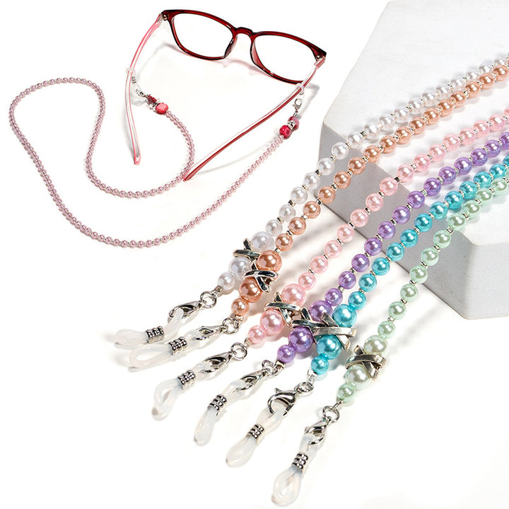 Elegant Faux Pearl Eyewear Chain Kalsten
