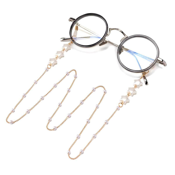 Elegant Heart-Shaped Pearl Chain kalsten