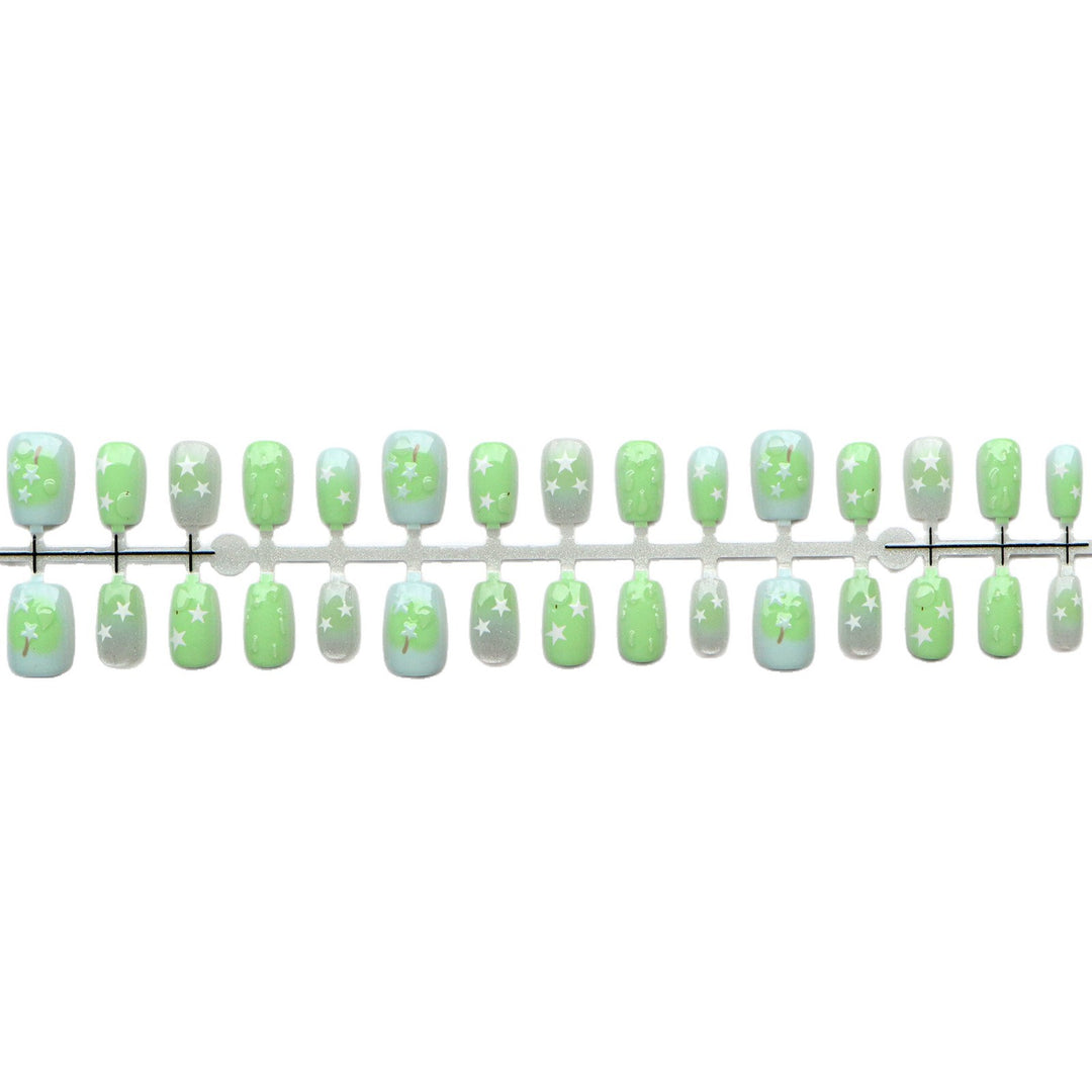 Starry Themed Press-On Nail Set Kalsten
