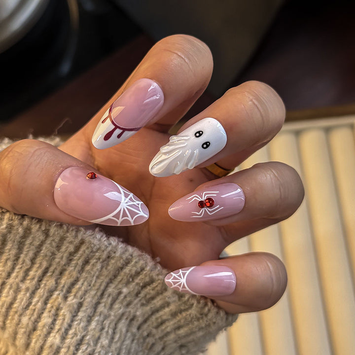 Creative Themed Press-On Nail Set Kalsten