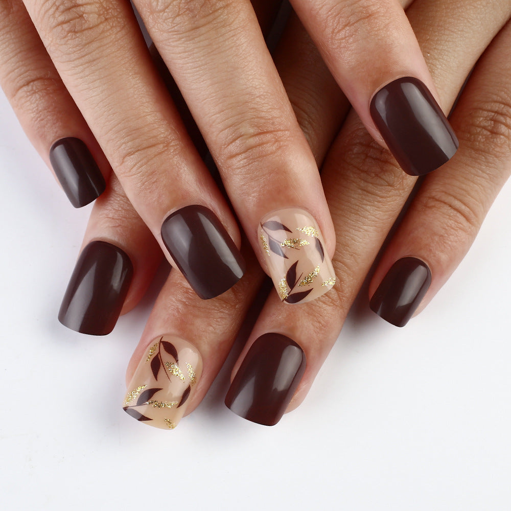Elegant Gel Nail Art Press-On Set Kalsten
