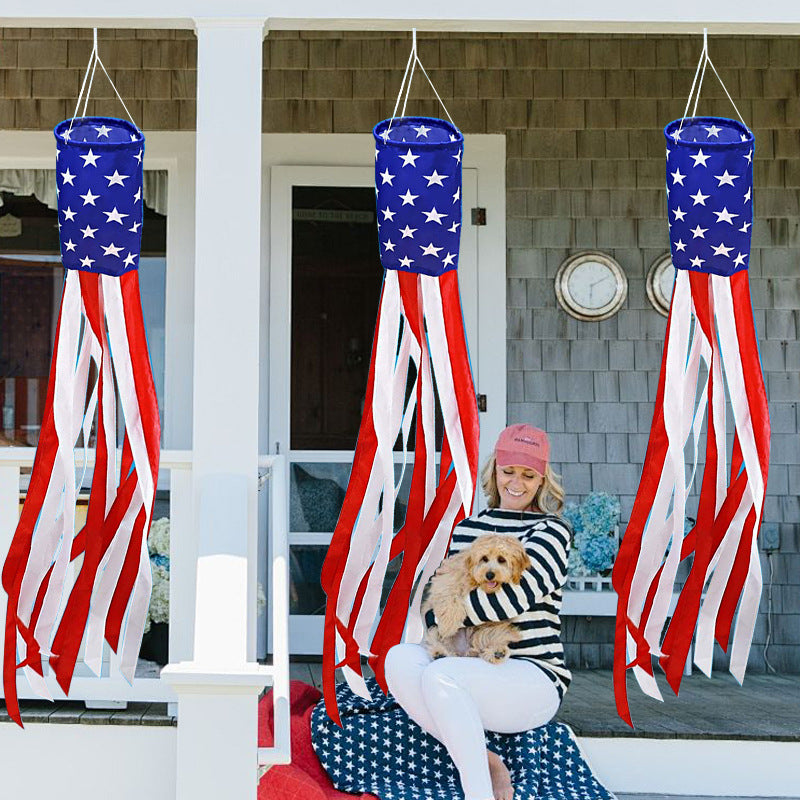 Patriotic Decorative Windsock