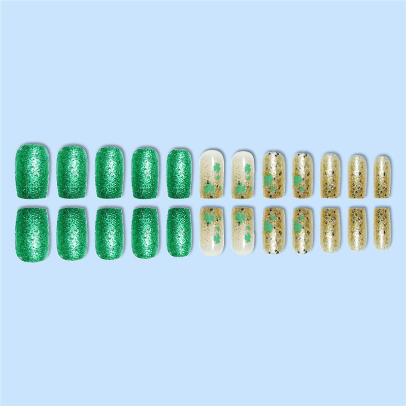 Glamorous Festive Press-On Nail Set Kalsten