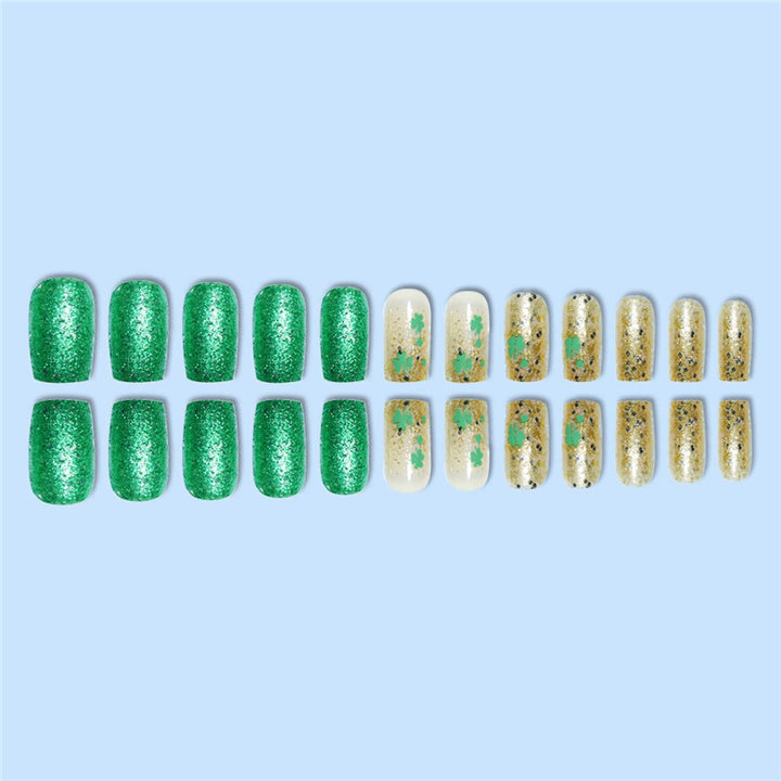 Glamorous Festive Press-On Nail Set Kalsten