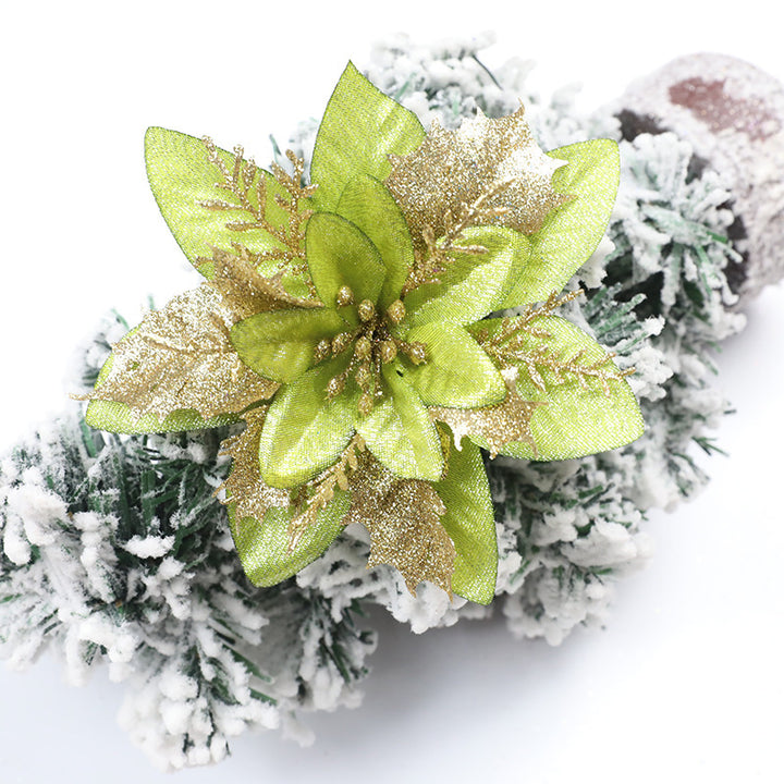 Decorative Glittering Floral Pin Kalsten