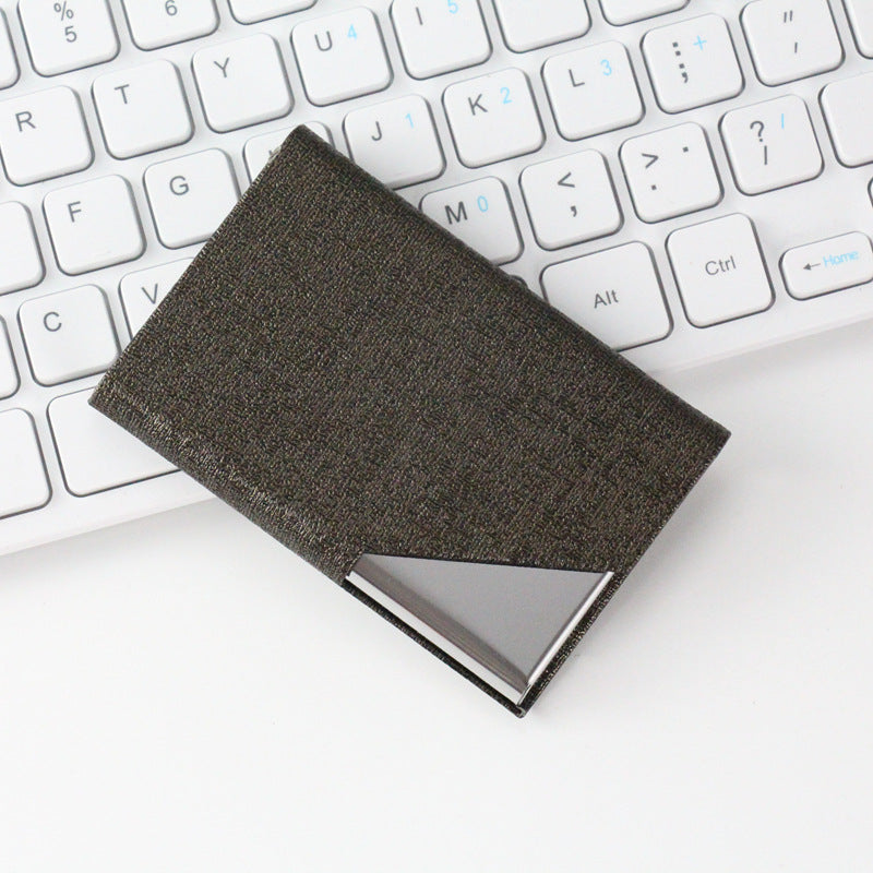 Premium Textured Business Card Wallet