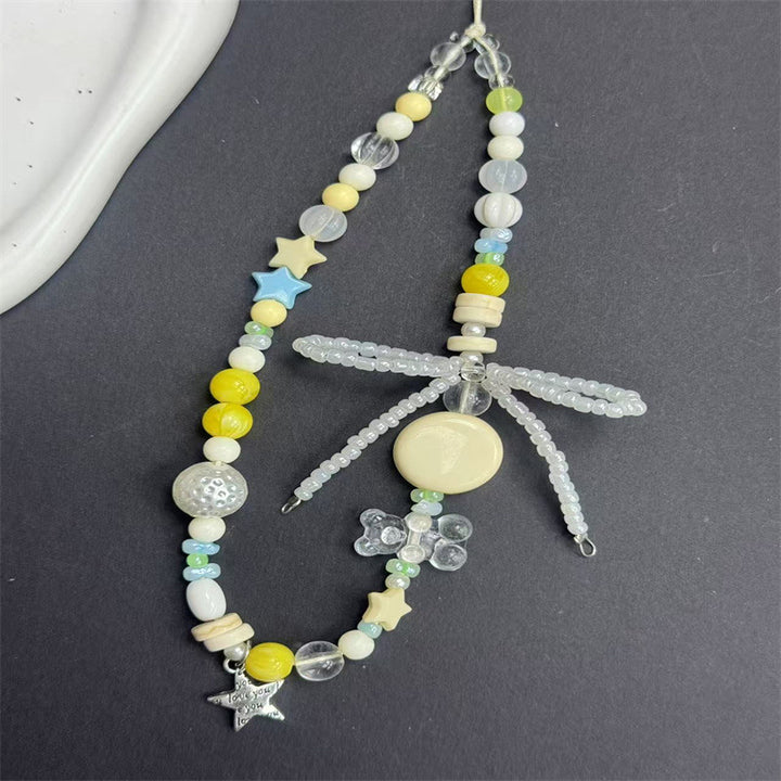 Colorful Beaded Charm Necklace Kalsten 1790135943