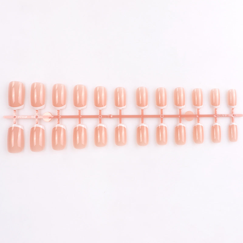 Glossy Natural-Shape Press-On Nails Kalsten