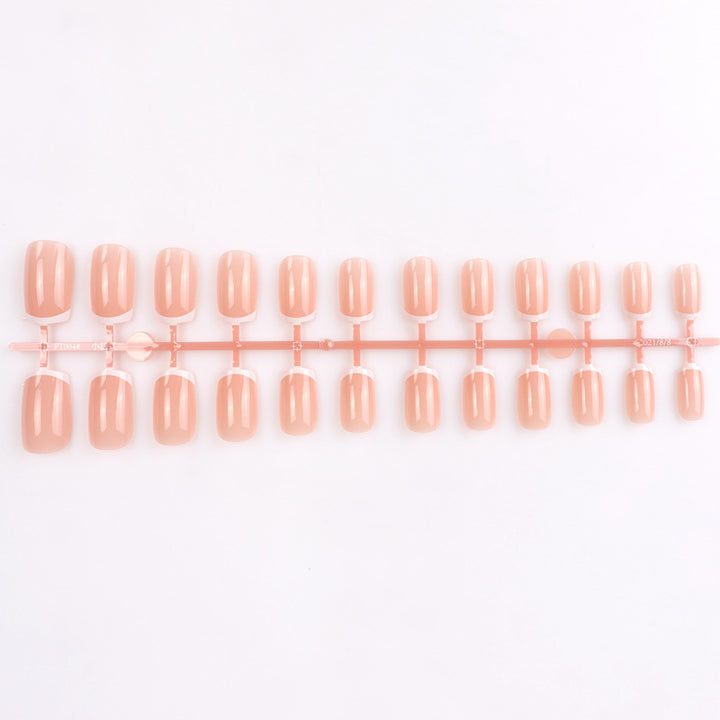 Glossy Natural-Shape Press-On Nails Kalsten
