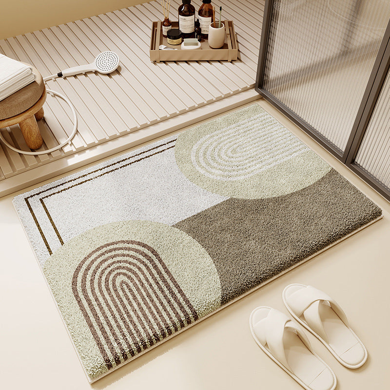 Abstract Pattern Bath Mat