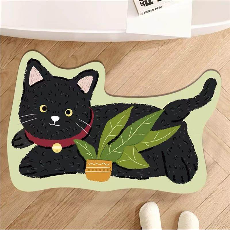 Cute Dog-Shaped Bath Mat