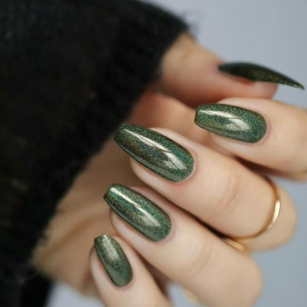 Glamorous Glitter Artificial Nails Kalsten