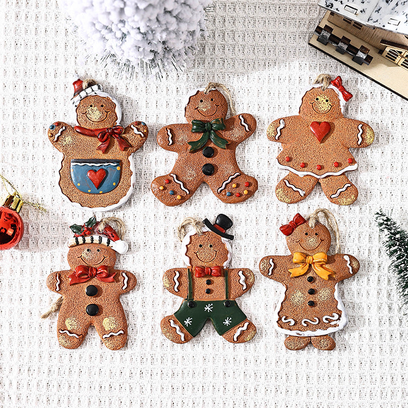 Decorative Christmas figure in gingerbread man design Kalsten