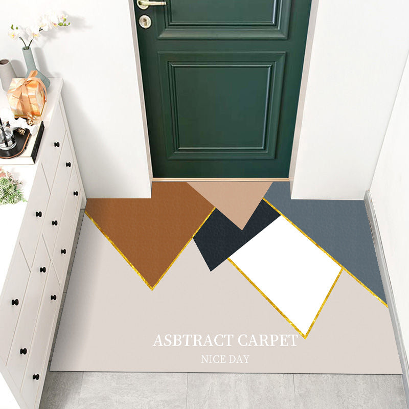Geometric Decorative Entrance Mat
