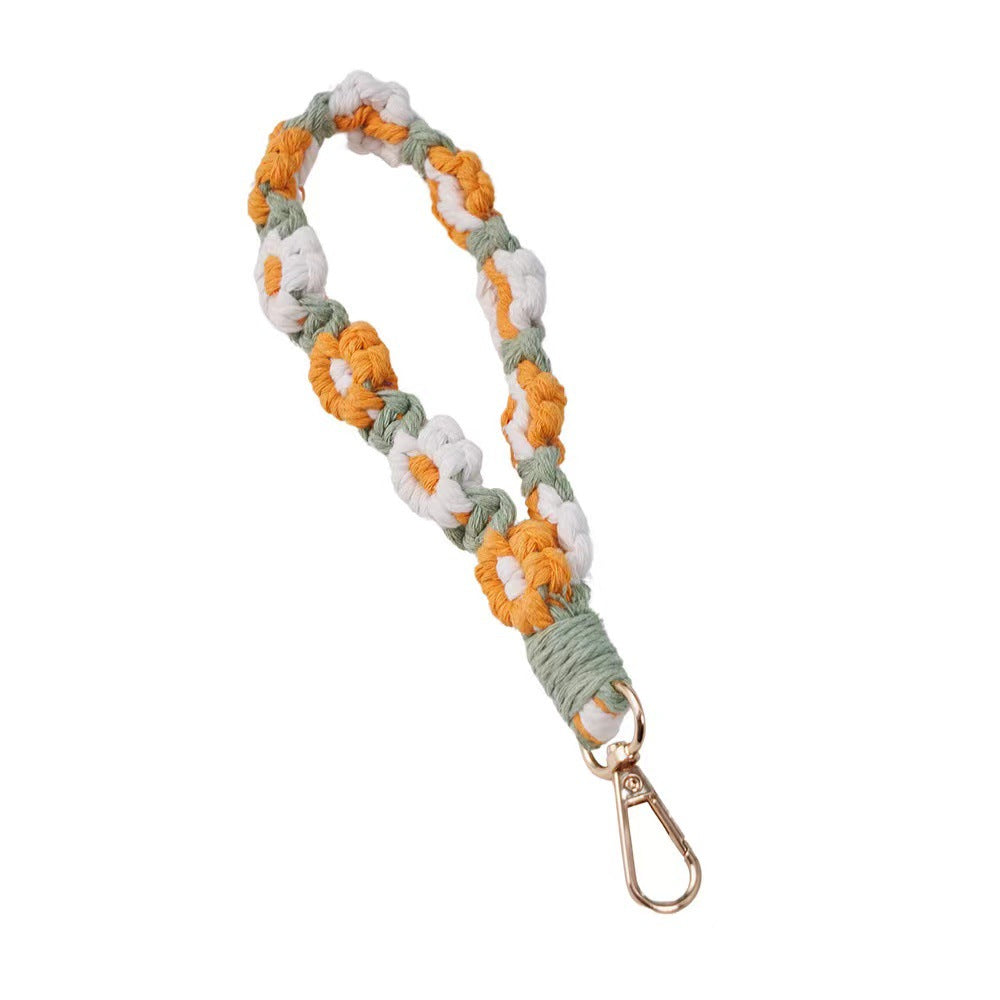 Floral Patterned Keychain