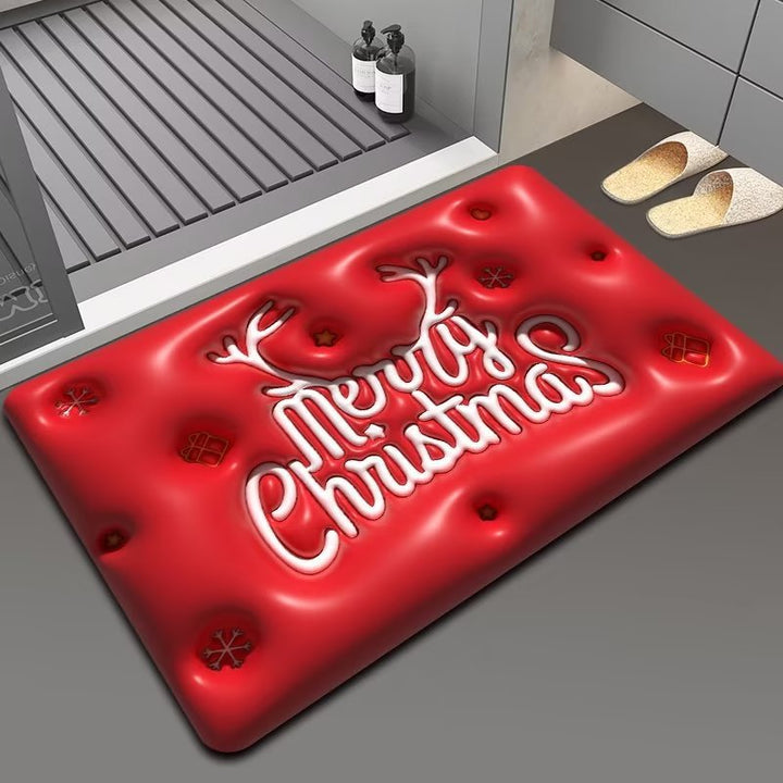 Christmas Themed Floor Mat Kalsten