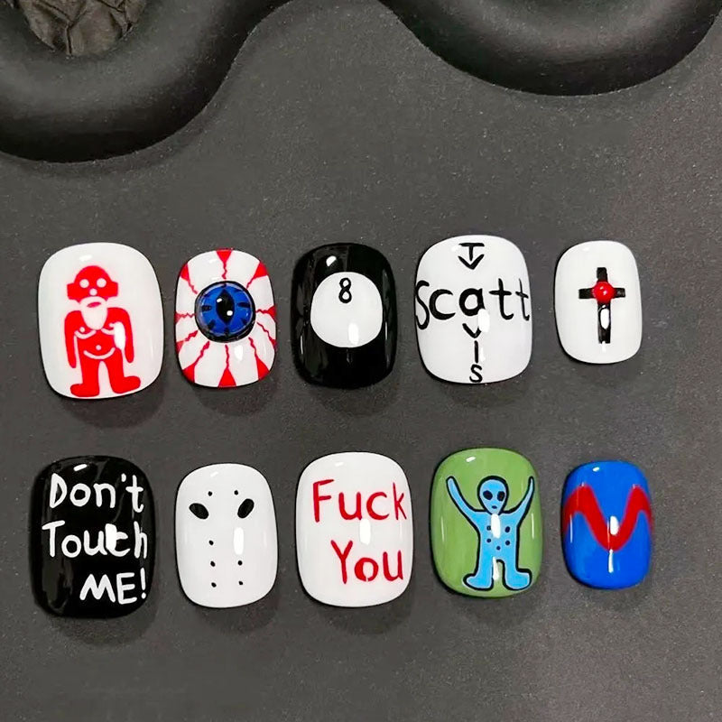 Playful Artistic Nail Art Design Set Kalsten