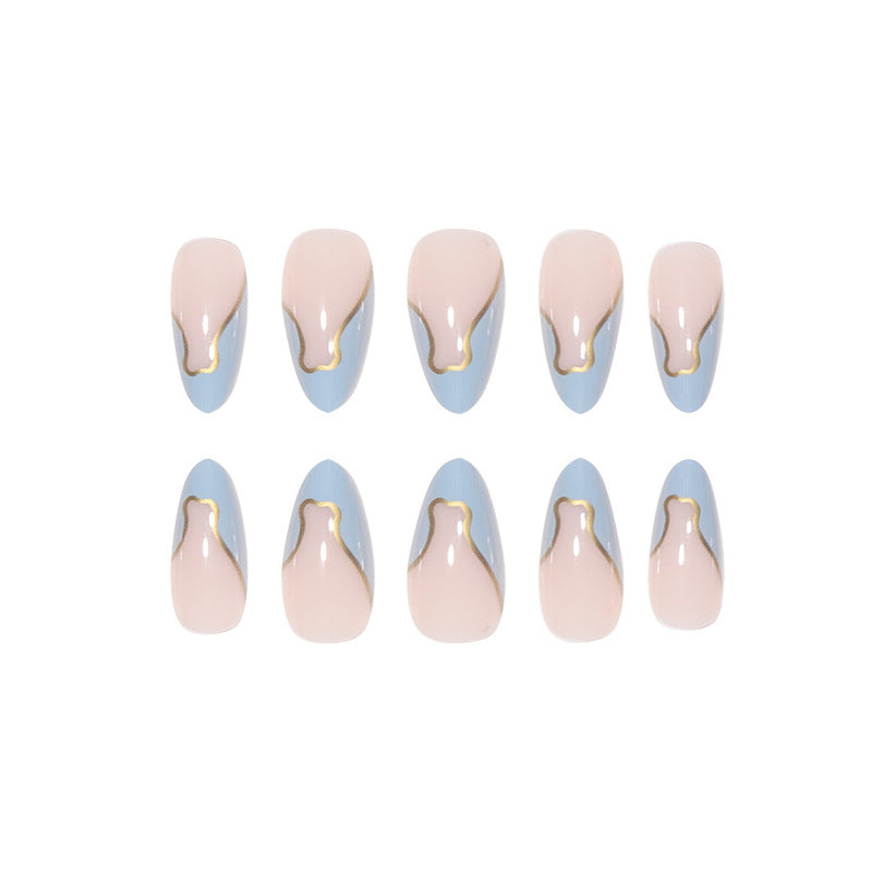 Stylish Decorative Press-On Nails Kalsten