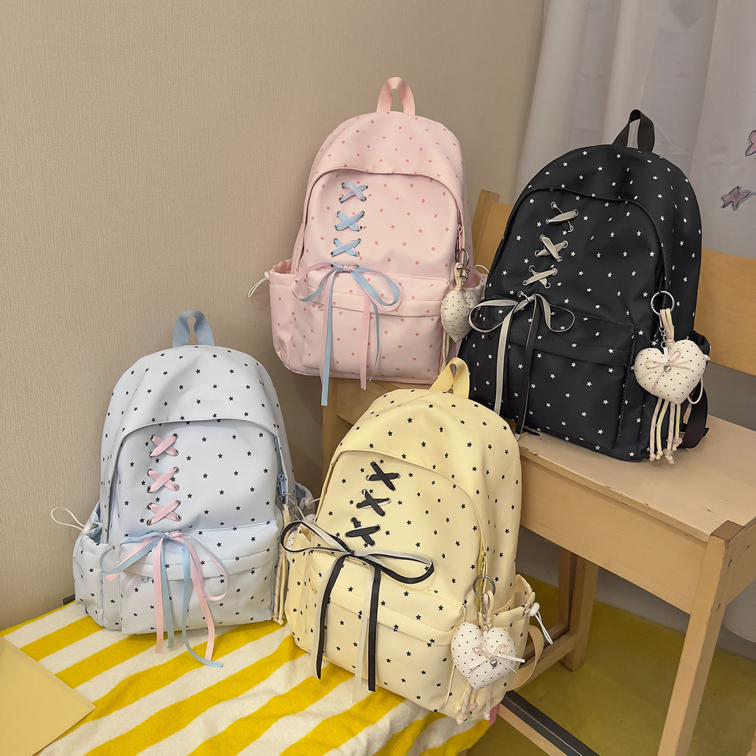 Charming Star-Embellished Backpack Kalsten