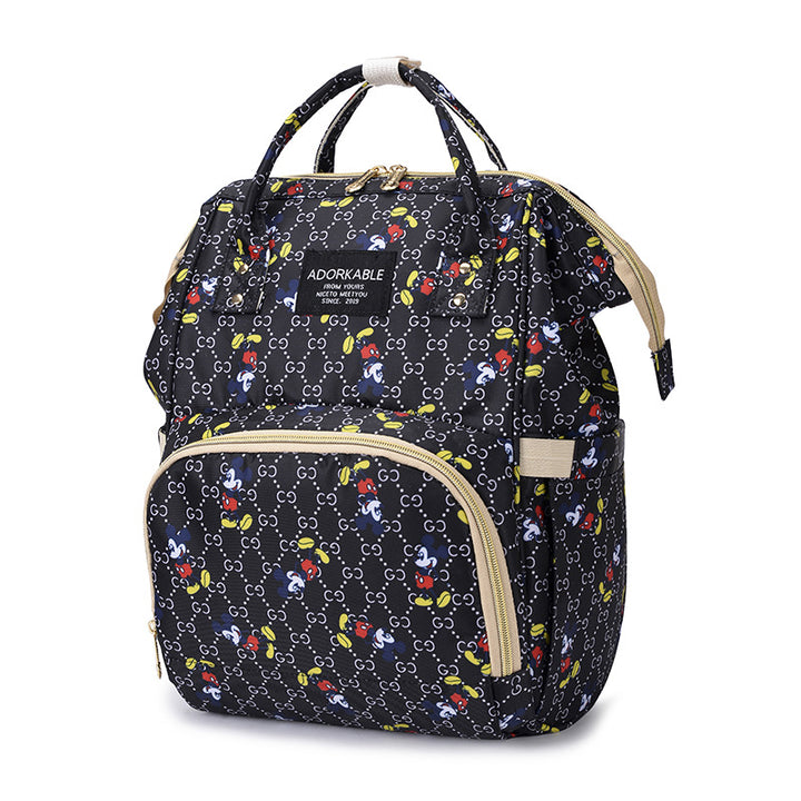 Cute Character Design Diaper Backpack Kalsten
