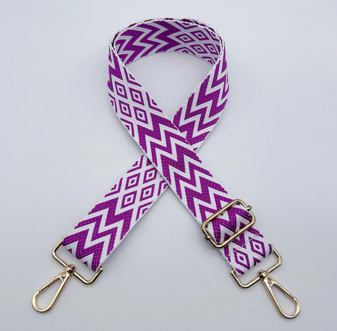 Adjustable Patterned Bag Strap Kalsten