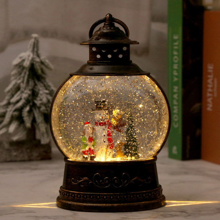 LED Snow Globe Lantern Kalsten