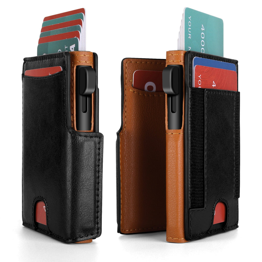 RFID-Blocking Leather Cardholder Kalsten