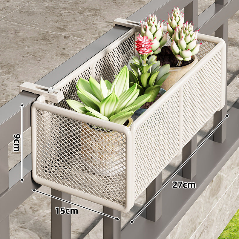 Balcony Rail Hanging Planter Box