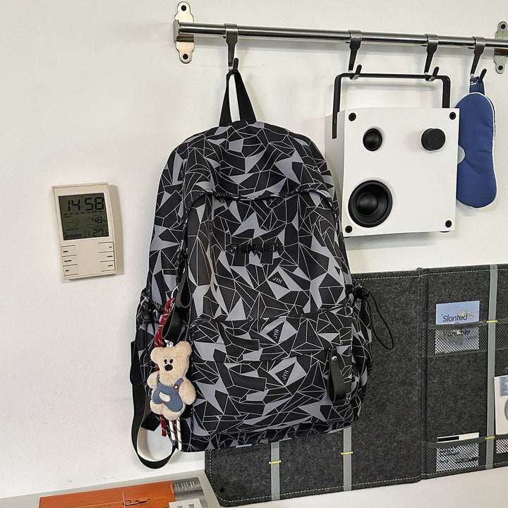 Geometric Pattern Casual Backpack Kalsten