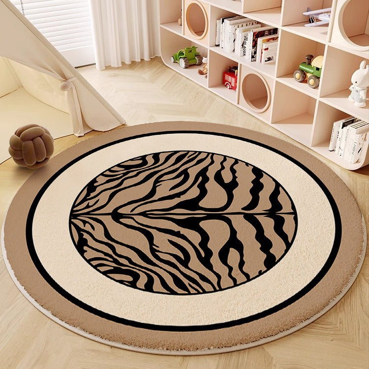 Abstract Circular Area Rug Kalsten