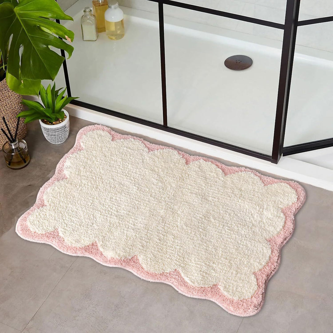 Plush Bathroom Rug Kalsten