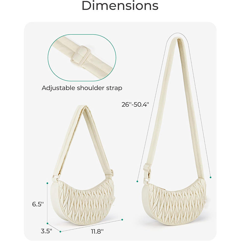 Fashionable shoulder bag with innovative quilted design Kalsten