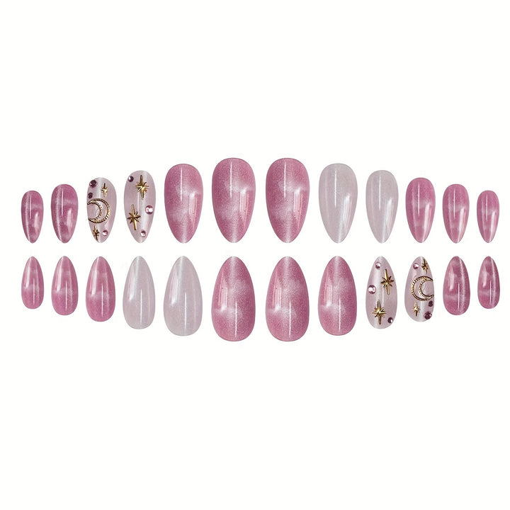 Celestial-Themed Decorative Press-On Nails Kalsten