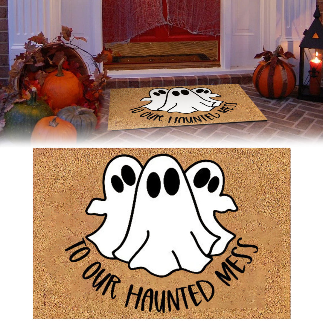 Funny Horror-Themed Doormat Kalsten