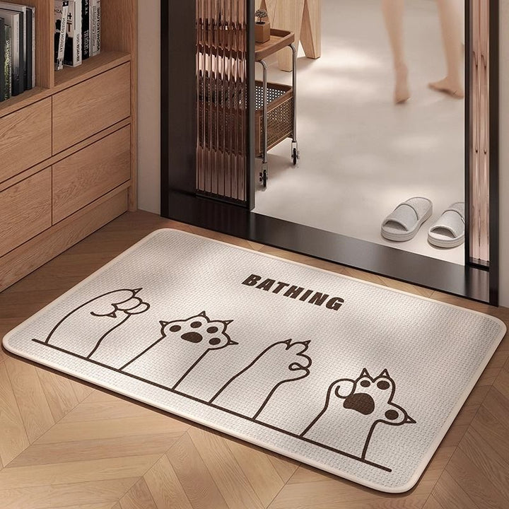 Fun-Themed Bath Mat