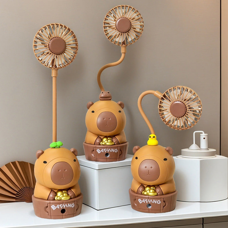 Portable USB desk fan with cute bear design Kalsten