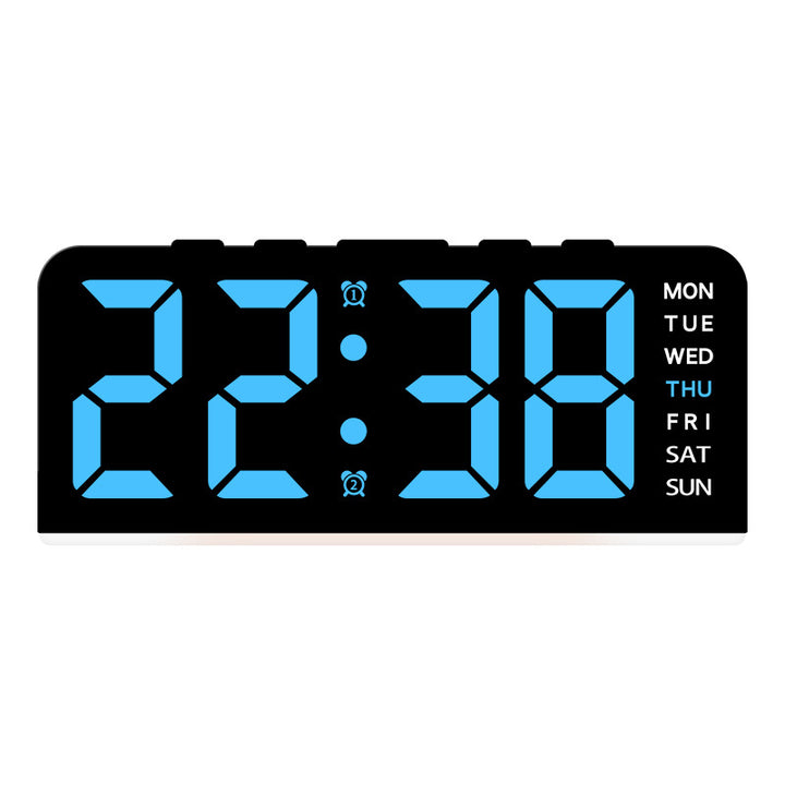Digital LED alarm clock with color change Kalsten