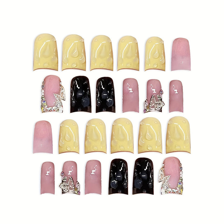 Glamorous Decorative Acrylic Nail Art Kalsten
