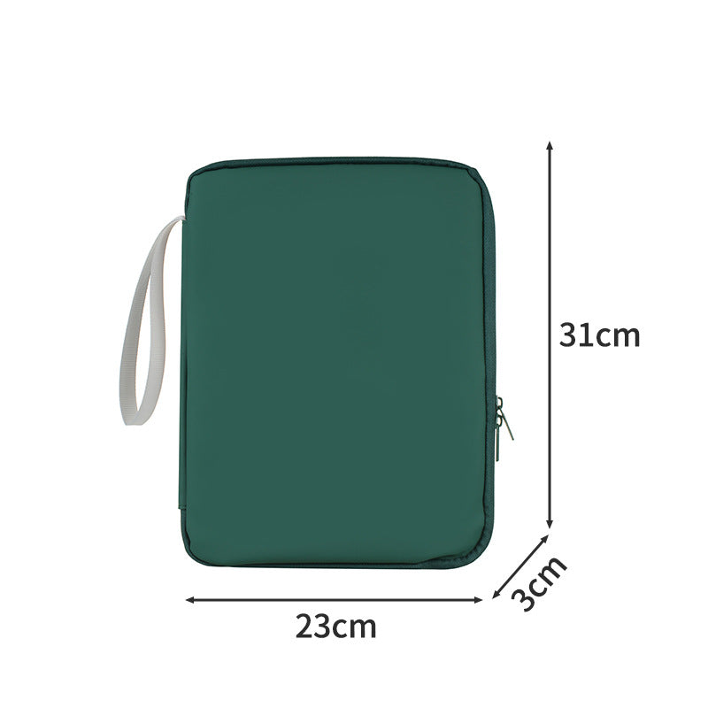 Slim Zip-Up Document Holder Kalsten