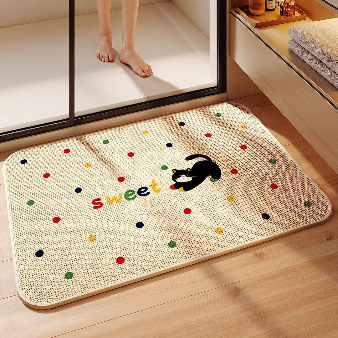 Decorative Bath Mat Kalsten