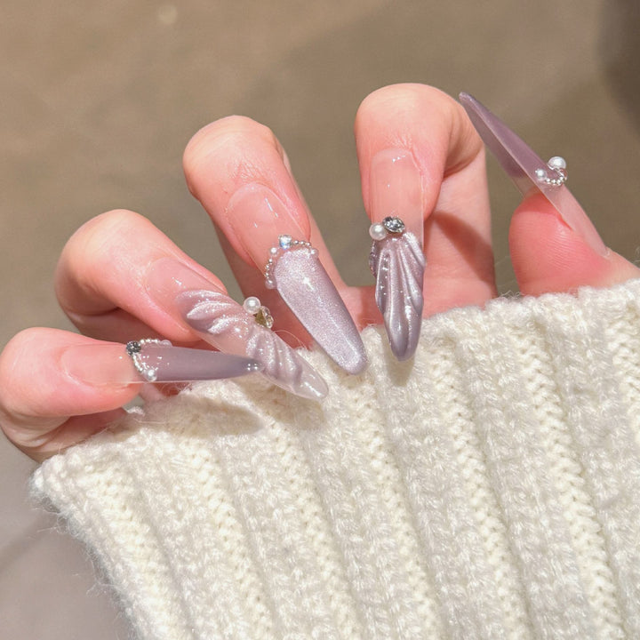 Glamorous Press-On Nail Art Set Kalsten
